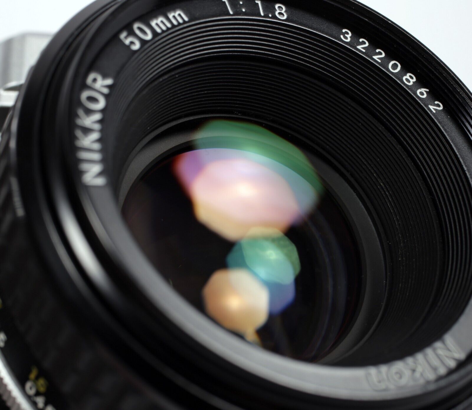 Nikon FE2 35mm SLR Film Camera with 50mm F1.8 Nikkor lens #128 ...